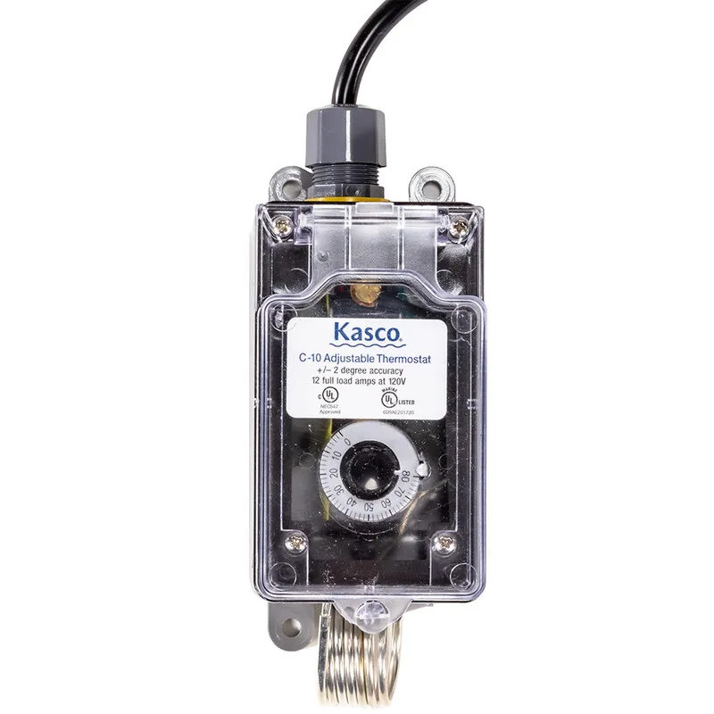 Kasco C-10 120V Adjustable Thermostat  De-Icer Control Panel